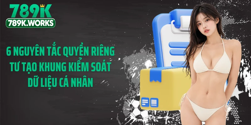 6 nguyên tắc quyền riêng tư tạo khung kiểm soát dữ liệu cá nhân